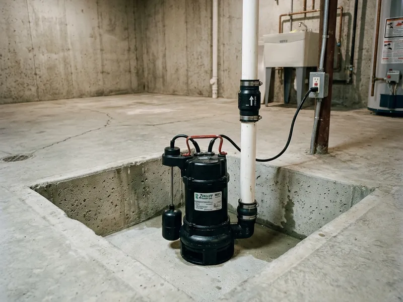 Sump Pump Installation Plumber in Le Claire, IA